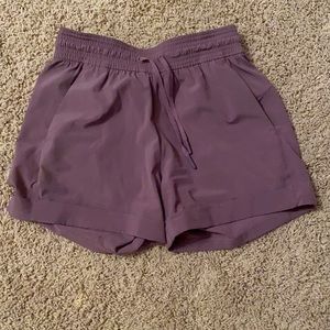 Lulu lemon shorts (spring break away) purple